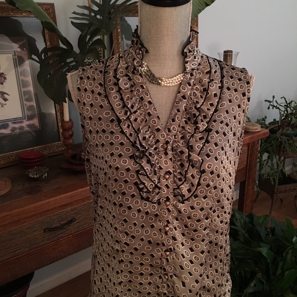 Silky blouse